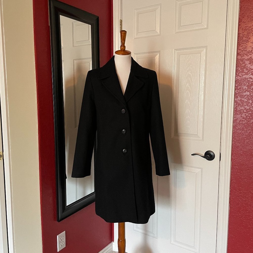 Kristen Blake Black Wool Coat